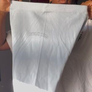 Light Blue Biker short